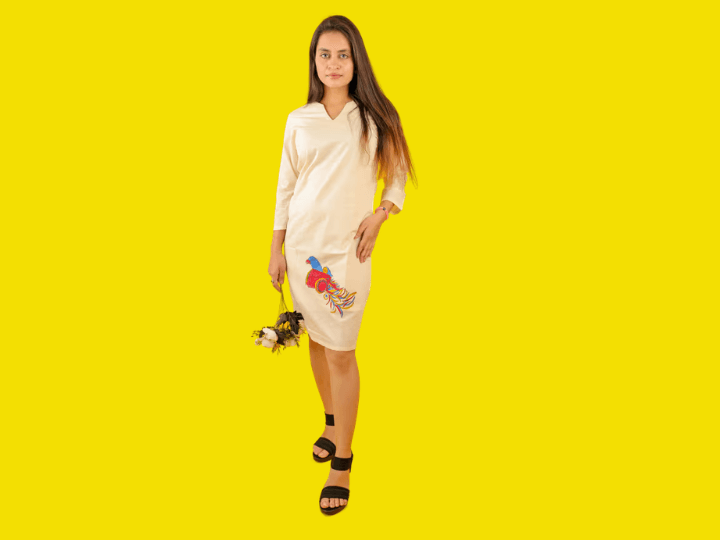 On-model apparel product photography