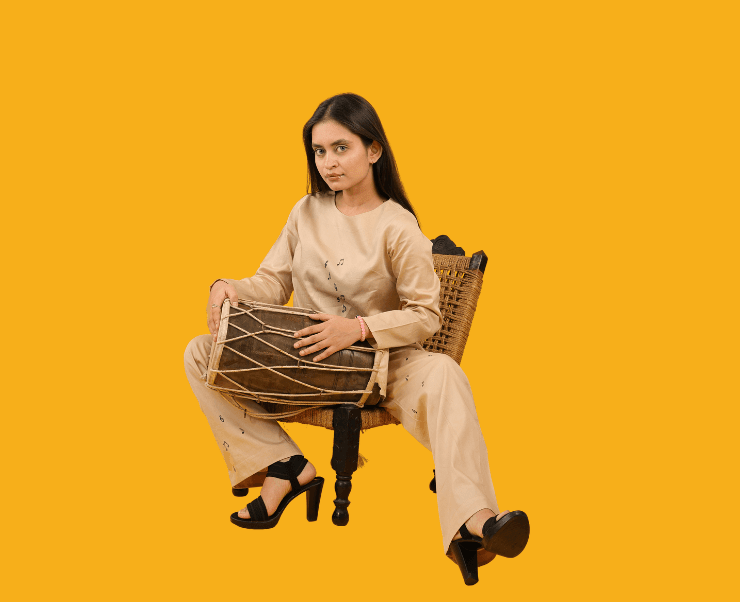 On-model apparel photography in studio with seamless background — MN Photography Studio Udaipur